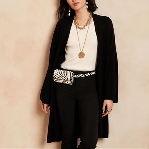 Banana Republic Cape Cardigan - black XL